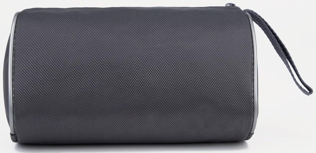 Косметичка на молнии, цвет серый