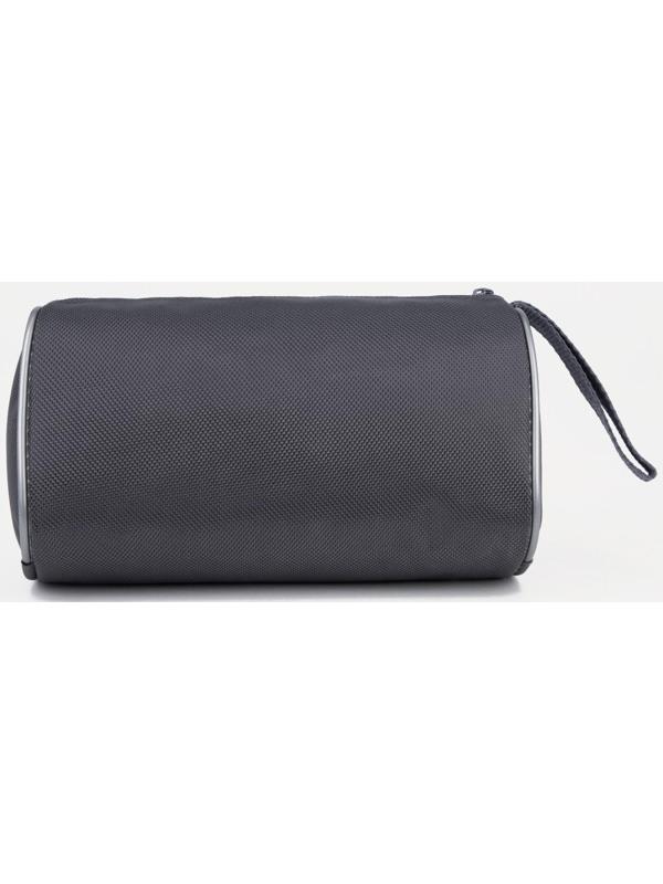 Косметичка на молнии, цвет серый