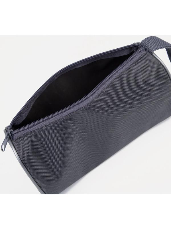 Косметичка на молнии, цвет серый