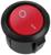 Кнопка - выключатель, без подсветки, красный, 3-6 А, 8889