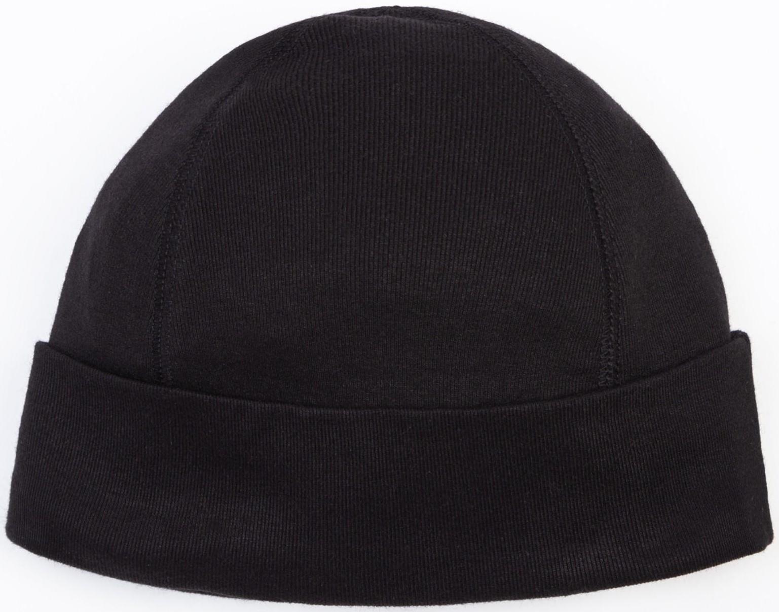 Шапка мужская «ТЕРМО», цвет чёрный, размер 55
