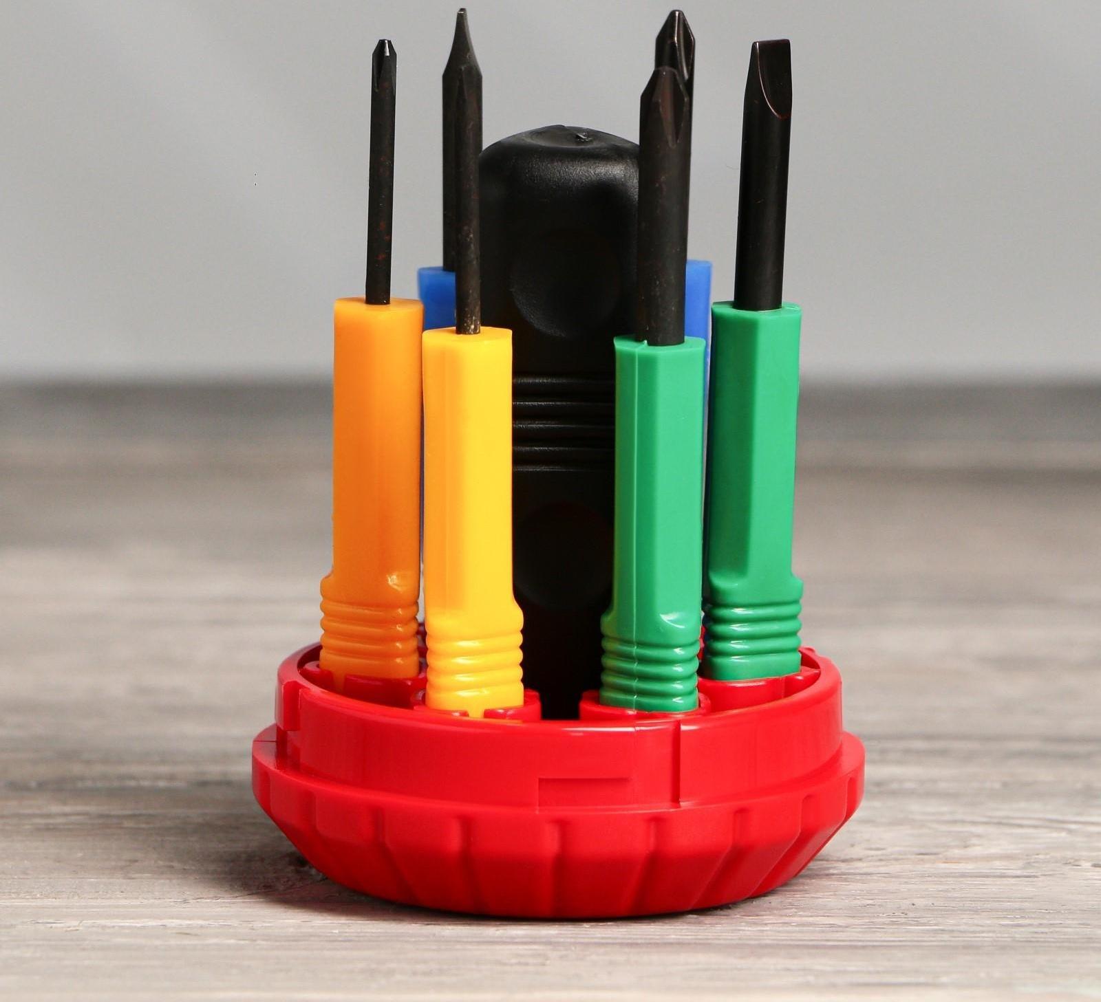 Набор инструментов в банке «Крутить не лень», 6 предметов