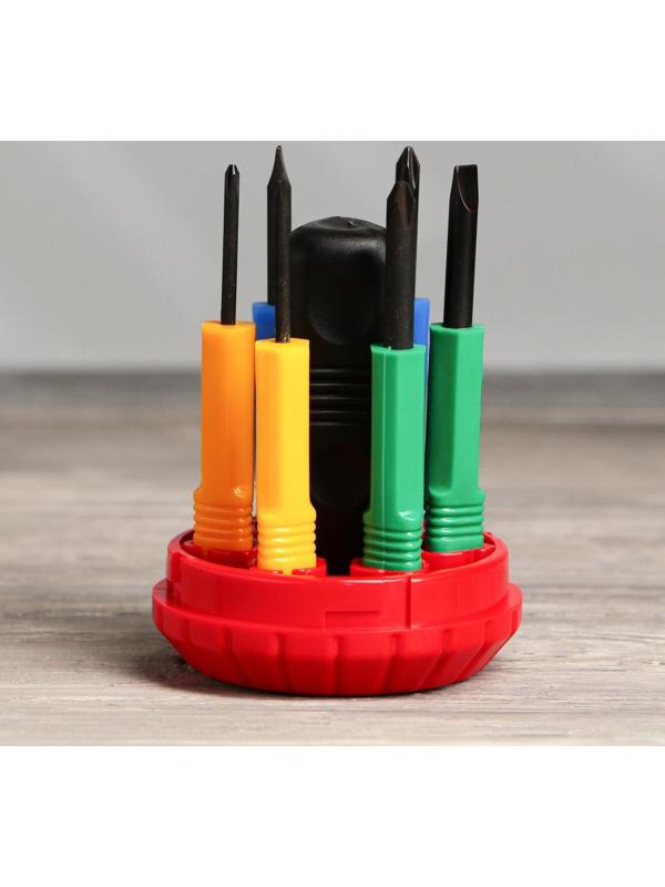 Набор инструментов в банке «Крутить не лень», 6 предметов