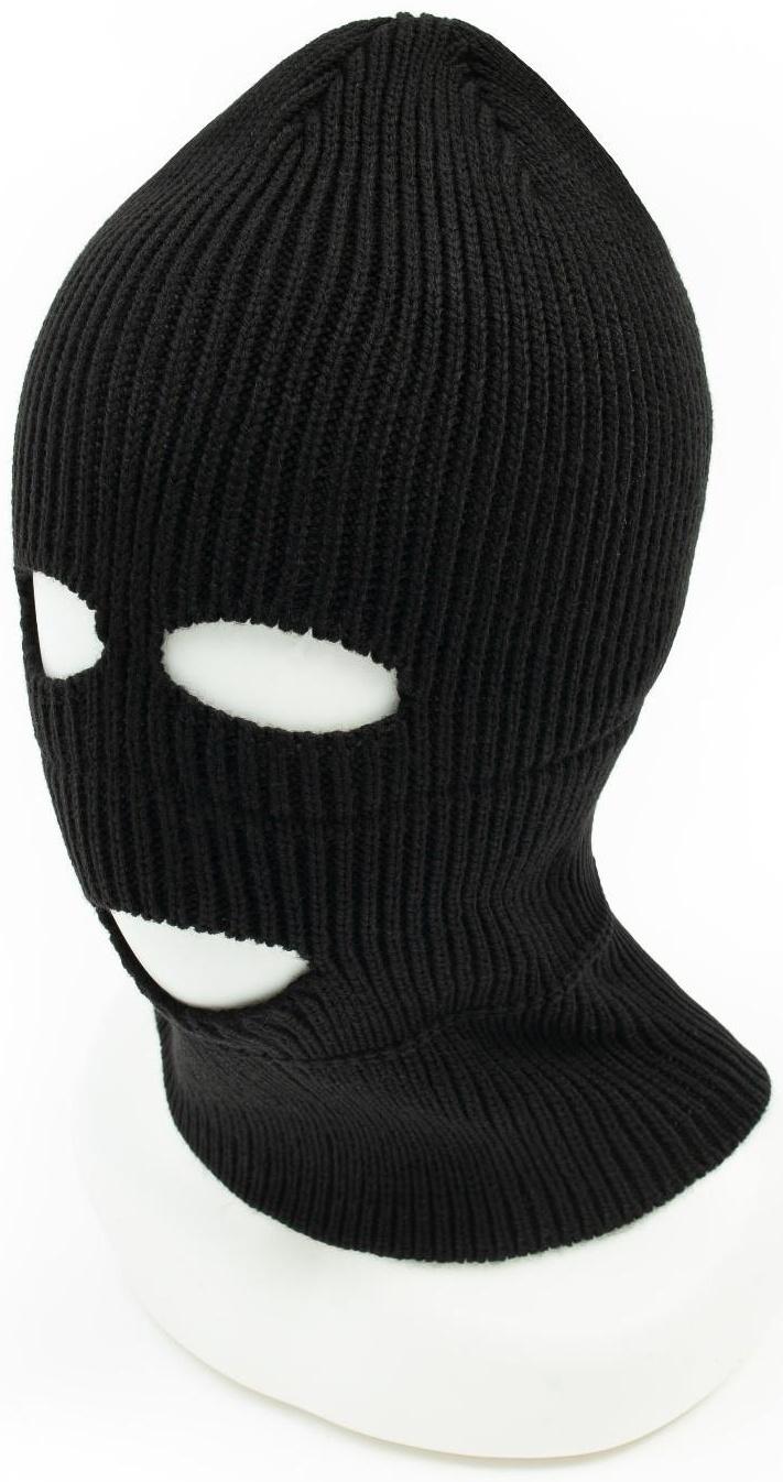 Шапка (балаклава) мужская, цвет чёрный, размер 56-58