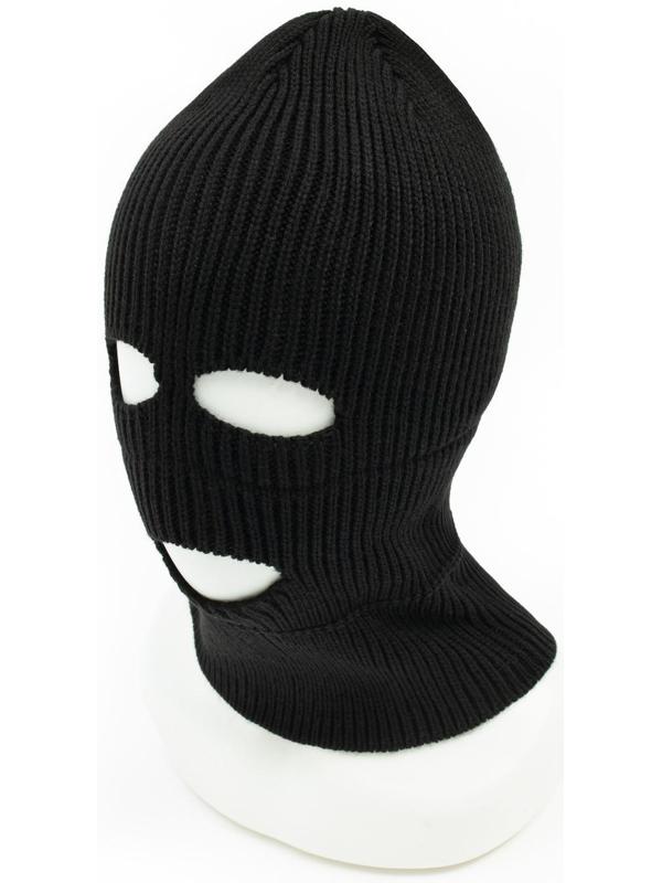 Шапка (балаклава) мужская, цвет чёрный, размер 56-58