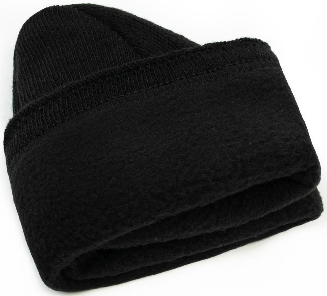 Шапка мужская зимняя, цвет темный микс, размер 56-58