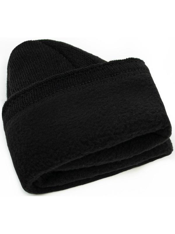 Шапка мужская зимняя, цвет темный микс, размер 56-58