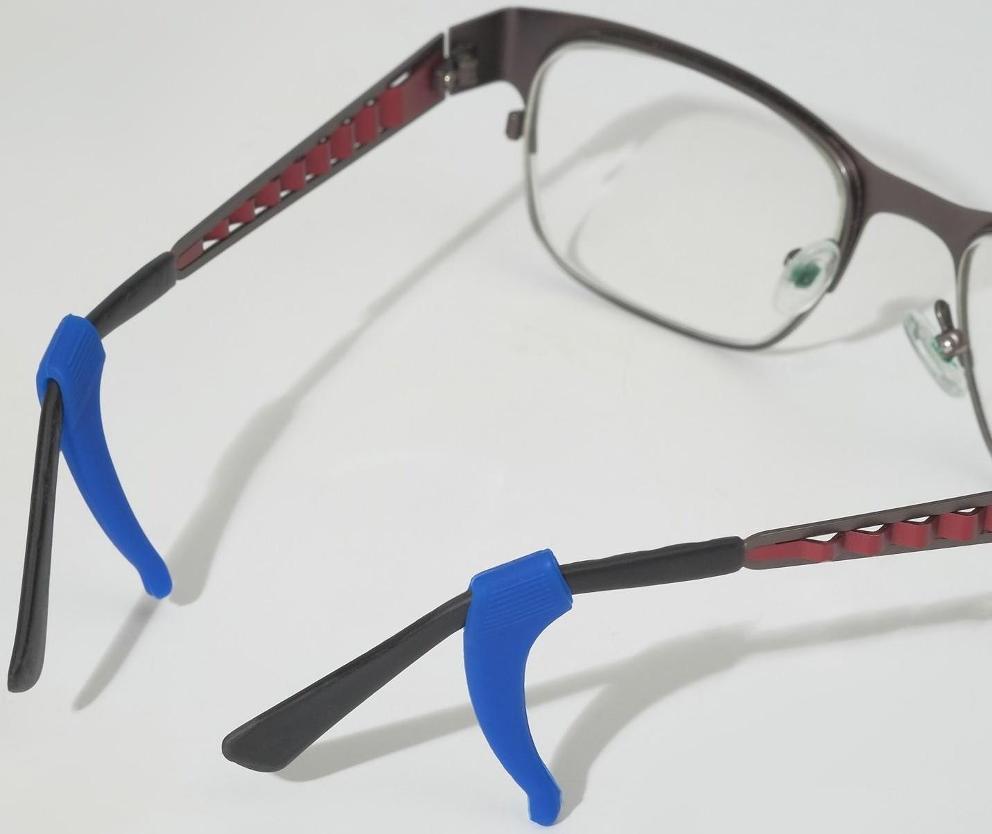 Стоппер для очков №4, силикон, цвет синий