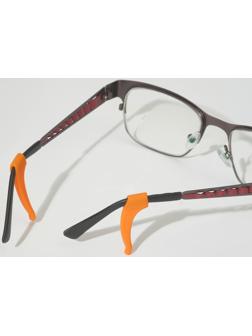 Стоппер для очков №5, силикон, цвет оранжевый