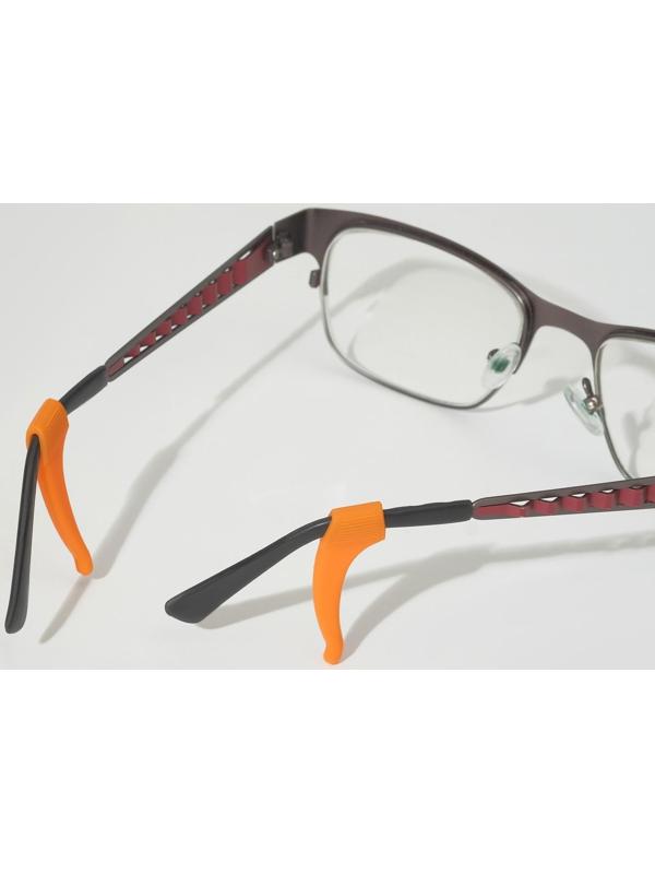 Стоппер для очков №5, силикон, цвет оранжевый