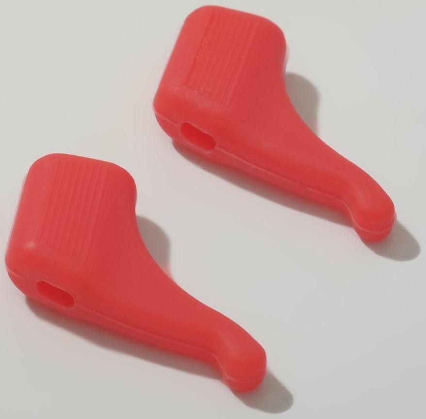 Стоппер для очков №6, силикон, цвет красный