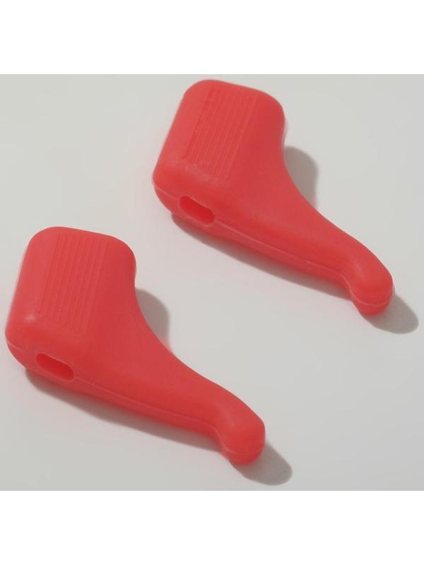 Стоппер для очков №6, силикон, цвет красный
