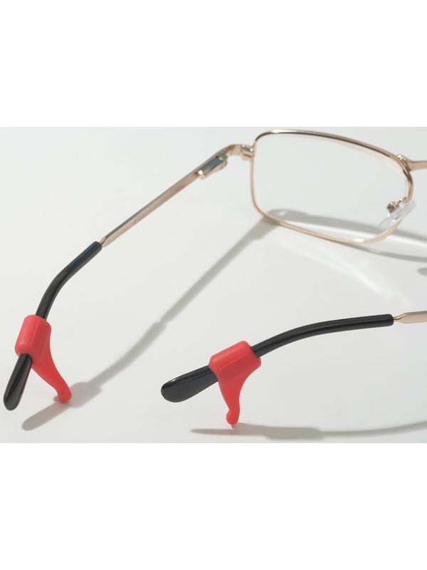 Стоппер для очков №6, силикон, цвет красный