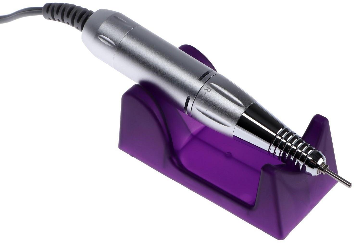 Машинка для маникюра и педикюра TNL Pro Touch PT-40, 40 Вт, 30 000 об/мин, 6 фрез, белая