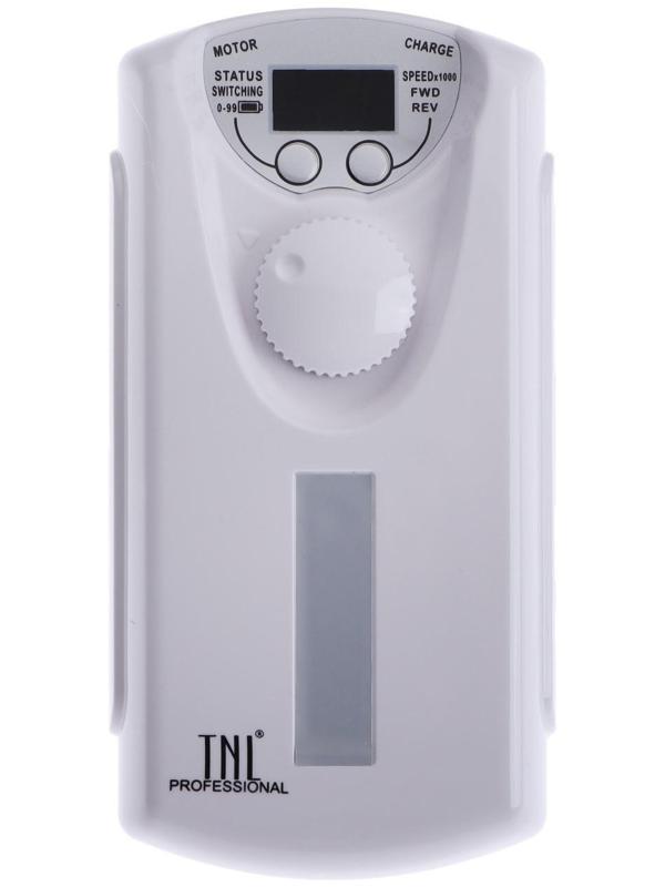 Машинка для маникюра и педикюра TNL Pro Touch PT-40, 40 Вт, 30 000 об/мин, 6 фрез, белая
