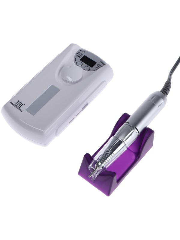 Машинка для маникюра и педикюра TNL Pro Touch PT-40, 40 Вт, 30 000 об/мин, 6 фрез, белая
