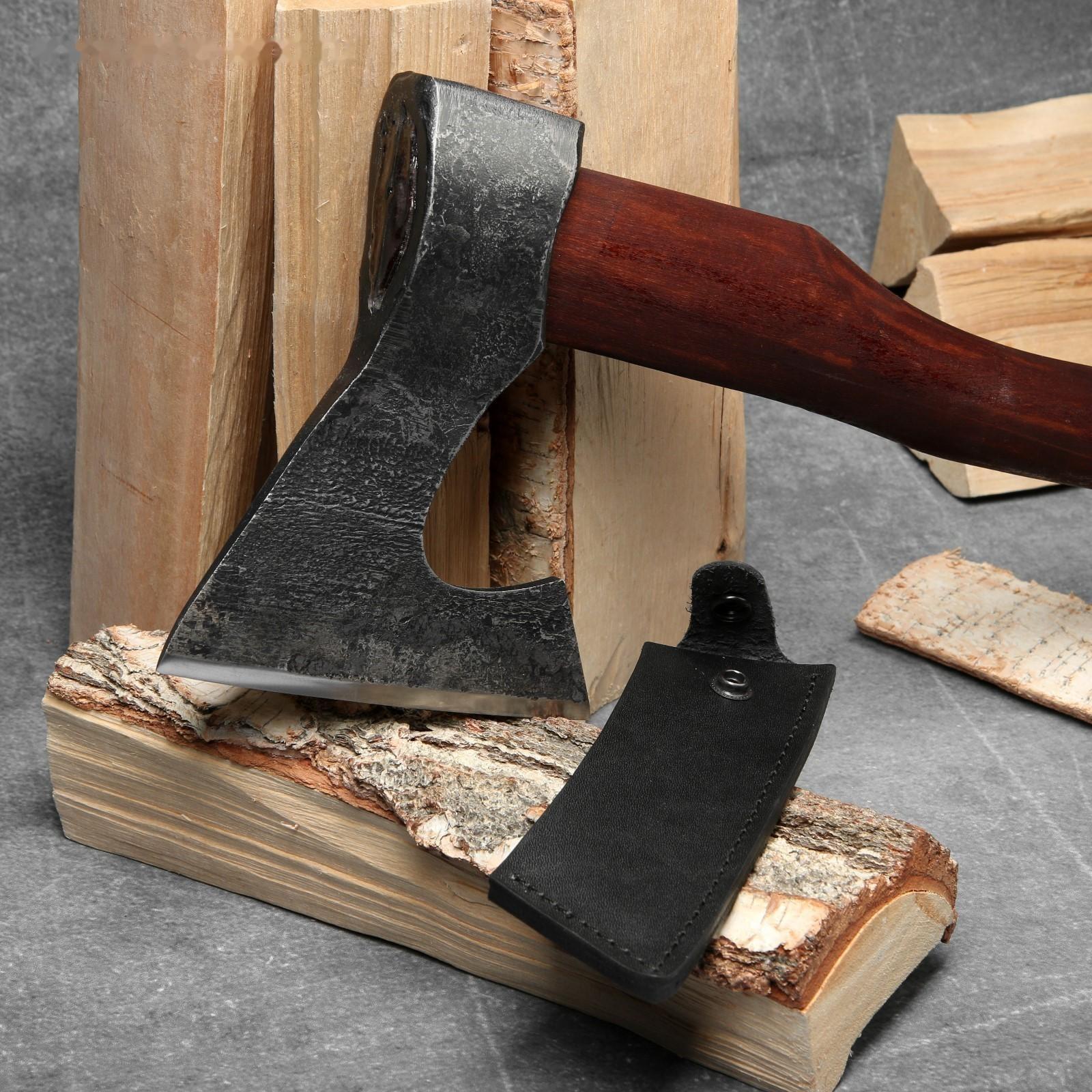 Топор охотничий кованый ТУНДРА PRO Т41, топорище высшего сорта 