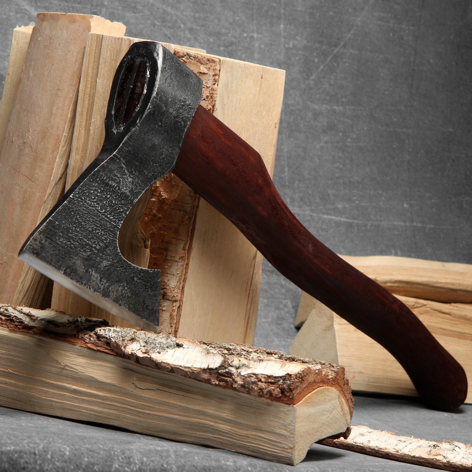 Топор охотничий кованый ТУНДРА PRO Т41, топорище высшего сорта 