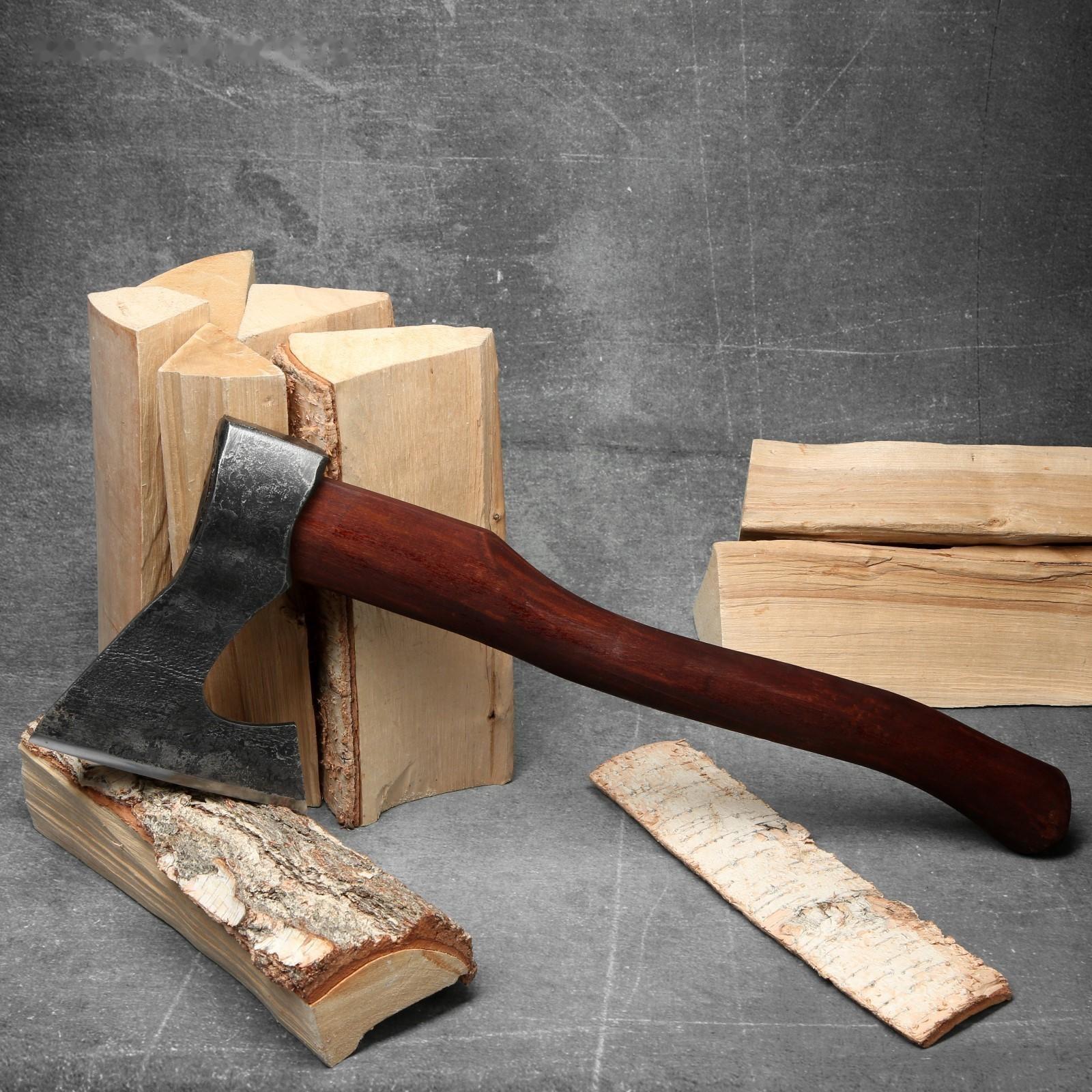 Топор охотничий кованый ТУНДРА PRO Т41, топорище высшего сорта 