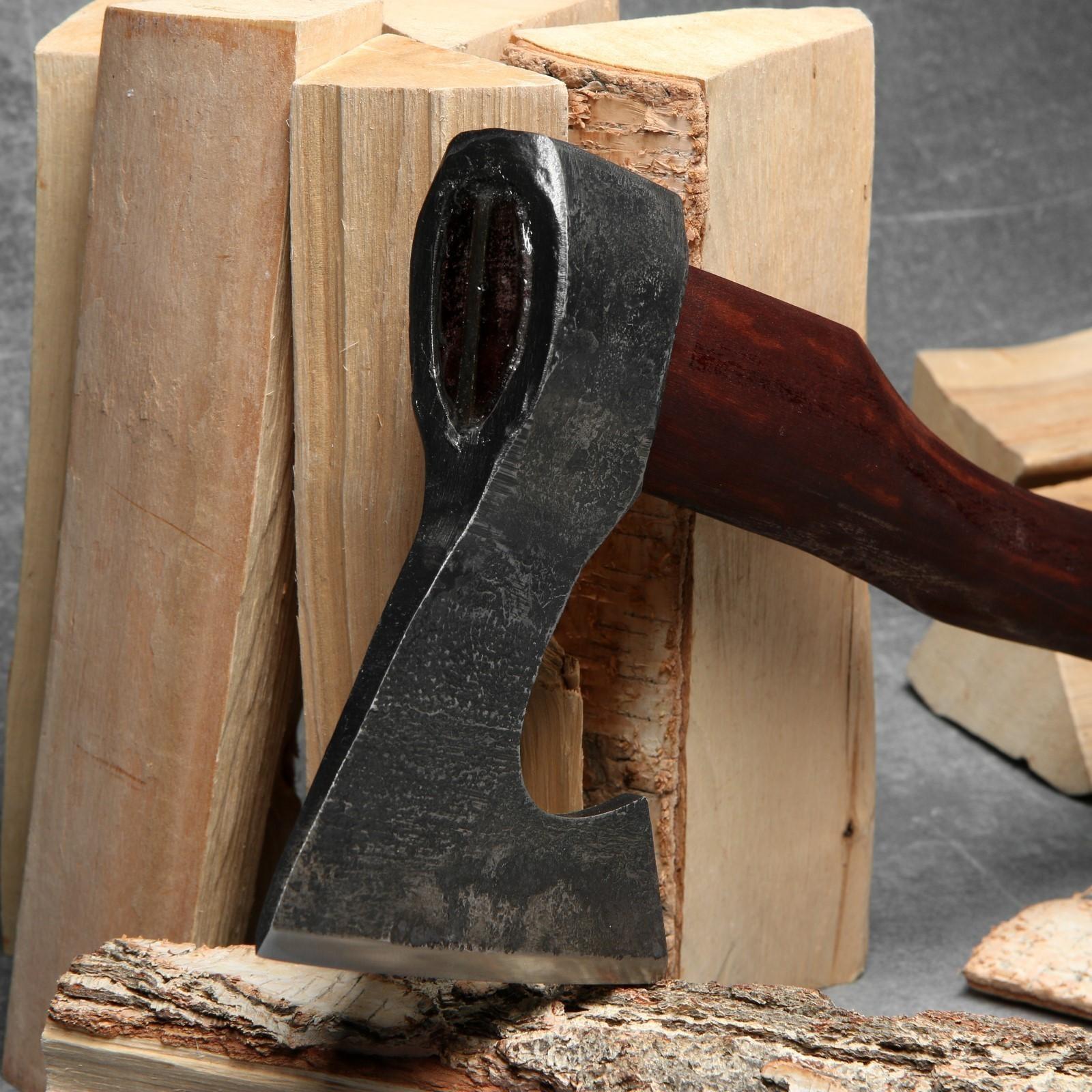 Топор охотничий кованый ТУНДРА PRO Т41, топорище высшего сорта 