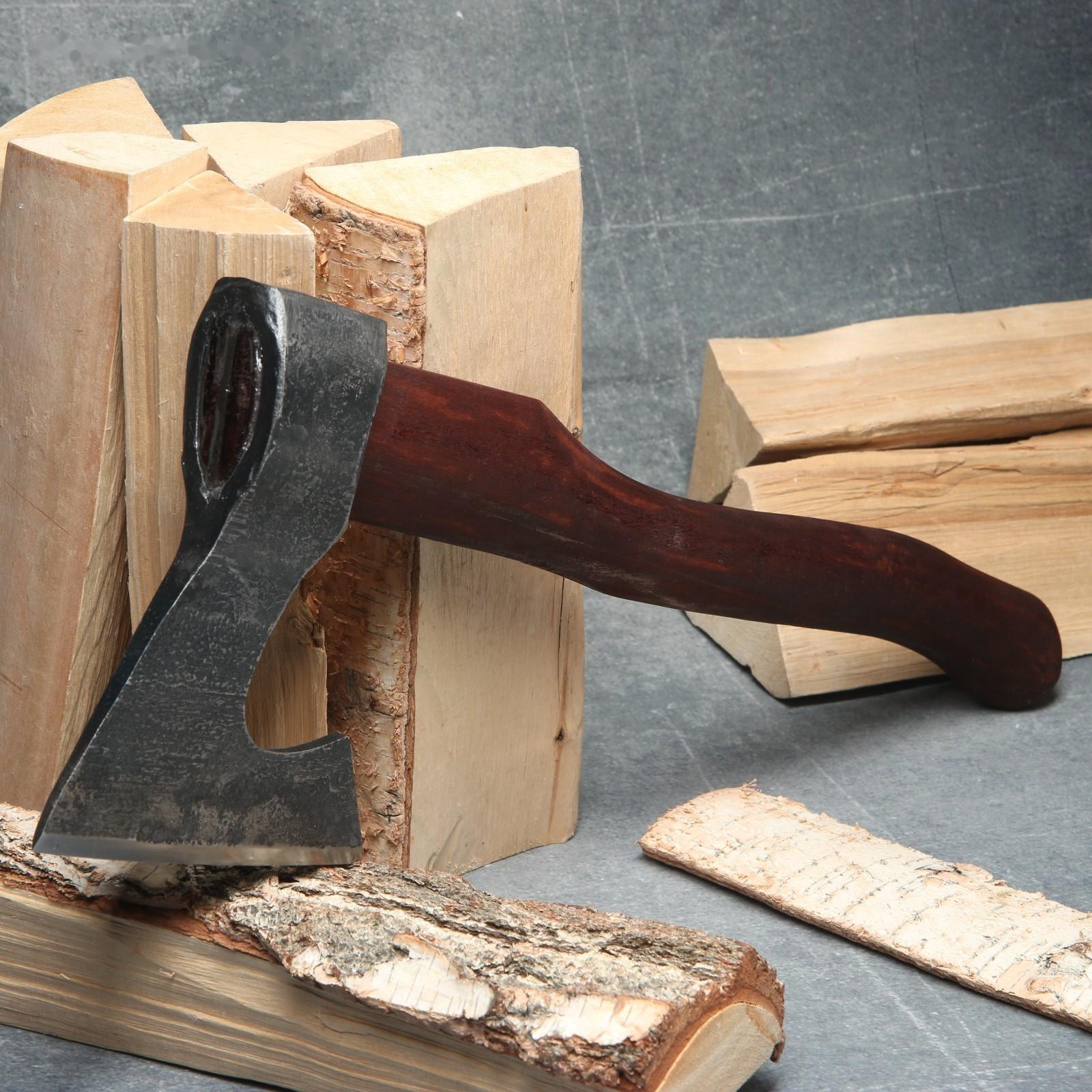 Топор охотничий кованый ТУНДРА PRO Т41, топорище высшего сорта 