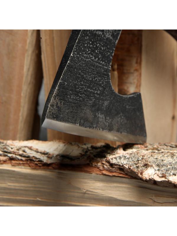 Топор охотничий кованый ТУНДРА PRO Т41, топорище высшего сорта 