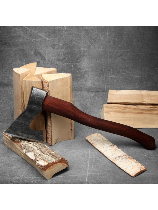 Топор охотничий кованый ТУНДРА PRO Т41, топорище высшего сорта 