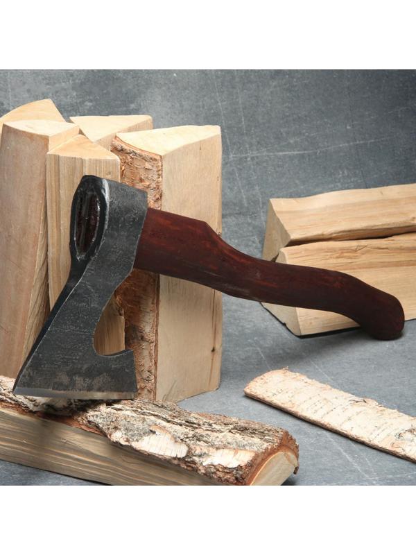 Топор охотничий кованый ТУНДРА PRO Т41, топорище высшего сорта 