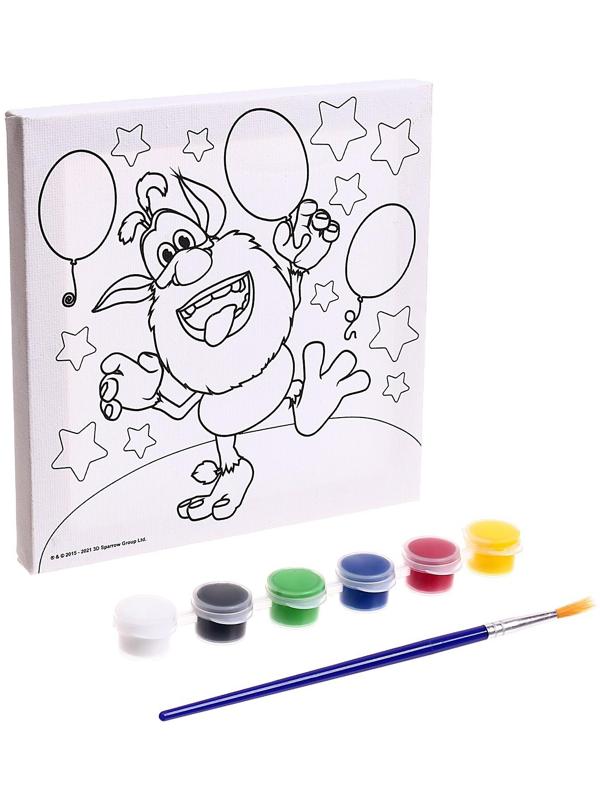 Набор для детского творчества Буба, холст для росписи, 15 × 15 см