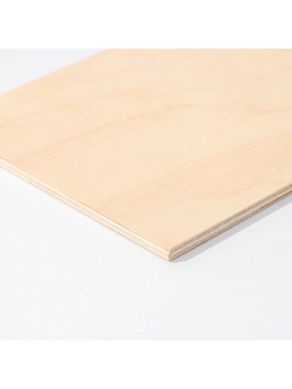 Доска разделочная деревянная с ручкой, 30×16,5 см, фанера