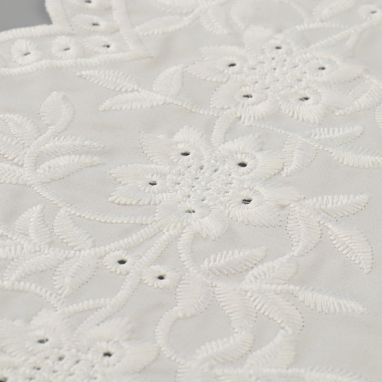 Воротник ажурный, 37 × 50 см, цвет белый