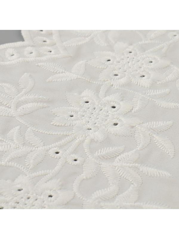 Воротник ажурный, 37 × 50 см, цвет белый