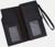 Портмоне на кнопке, цвет чёрный