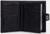 Портмоне на магните, отдел для автодокументов и паспорта, цвет чёрный