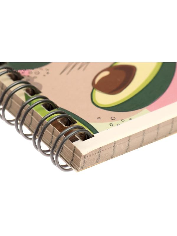 Тетрадь 60 листов в клетку на гребне 