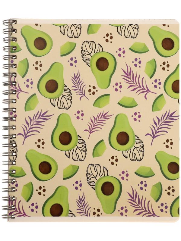 Тетрадь 60 листов в клетку на гребне 