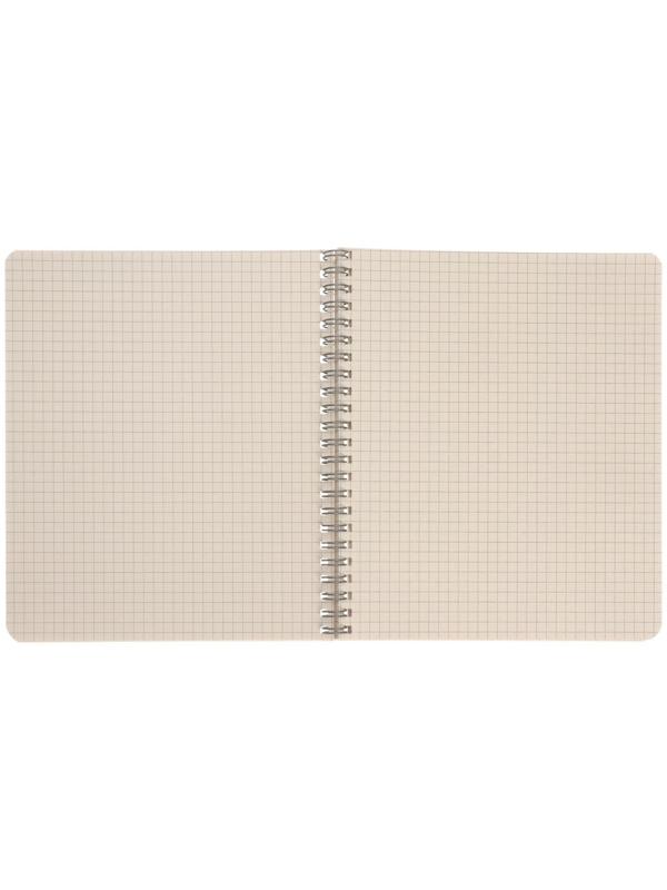 Тетрадь 60 листов в клетку на гребне 