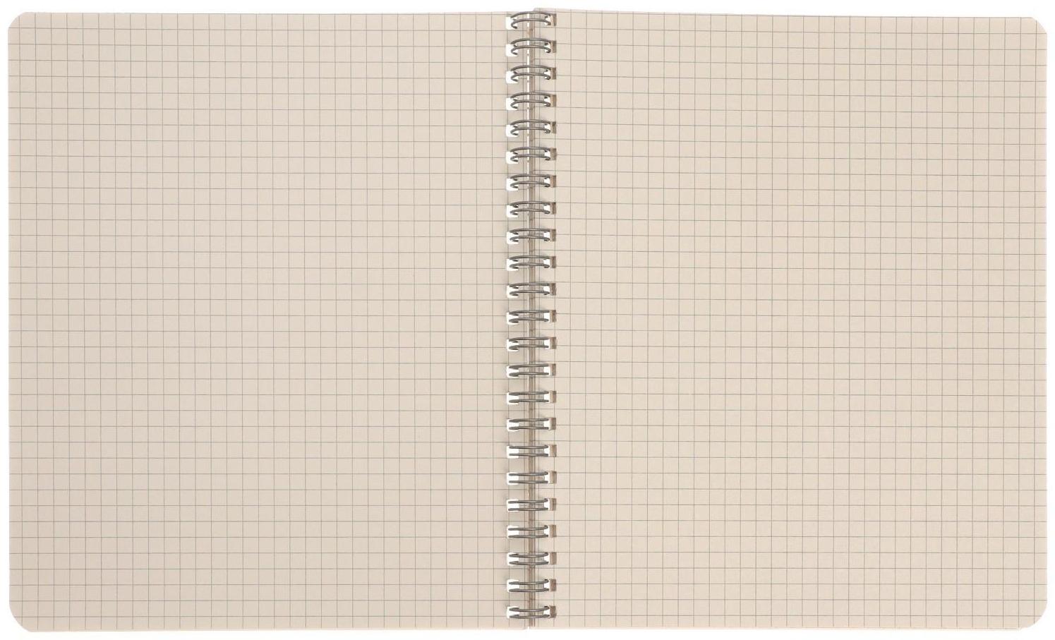 Тетрадь 60 листов клетка на гребне 