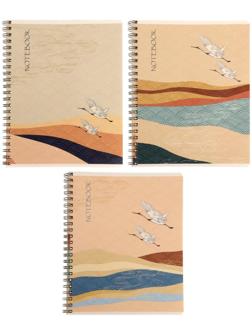 Тетрадь 60 листов клетка на гребне 