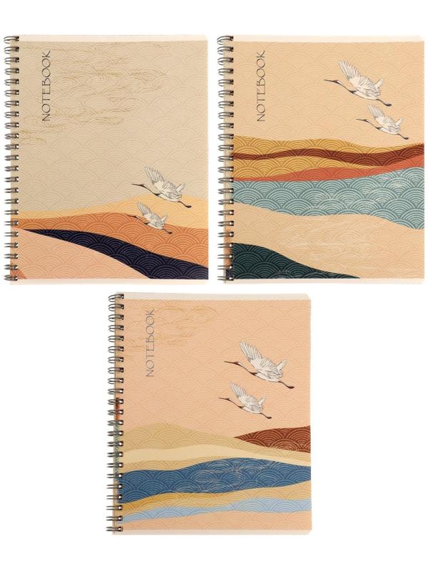 Тетрадь 60 листов клетка на гребне 