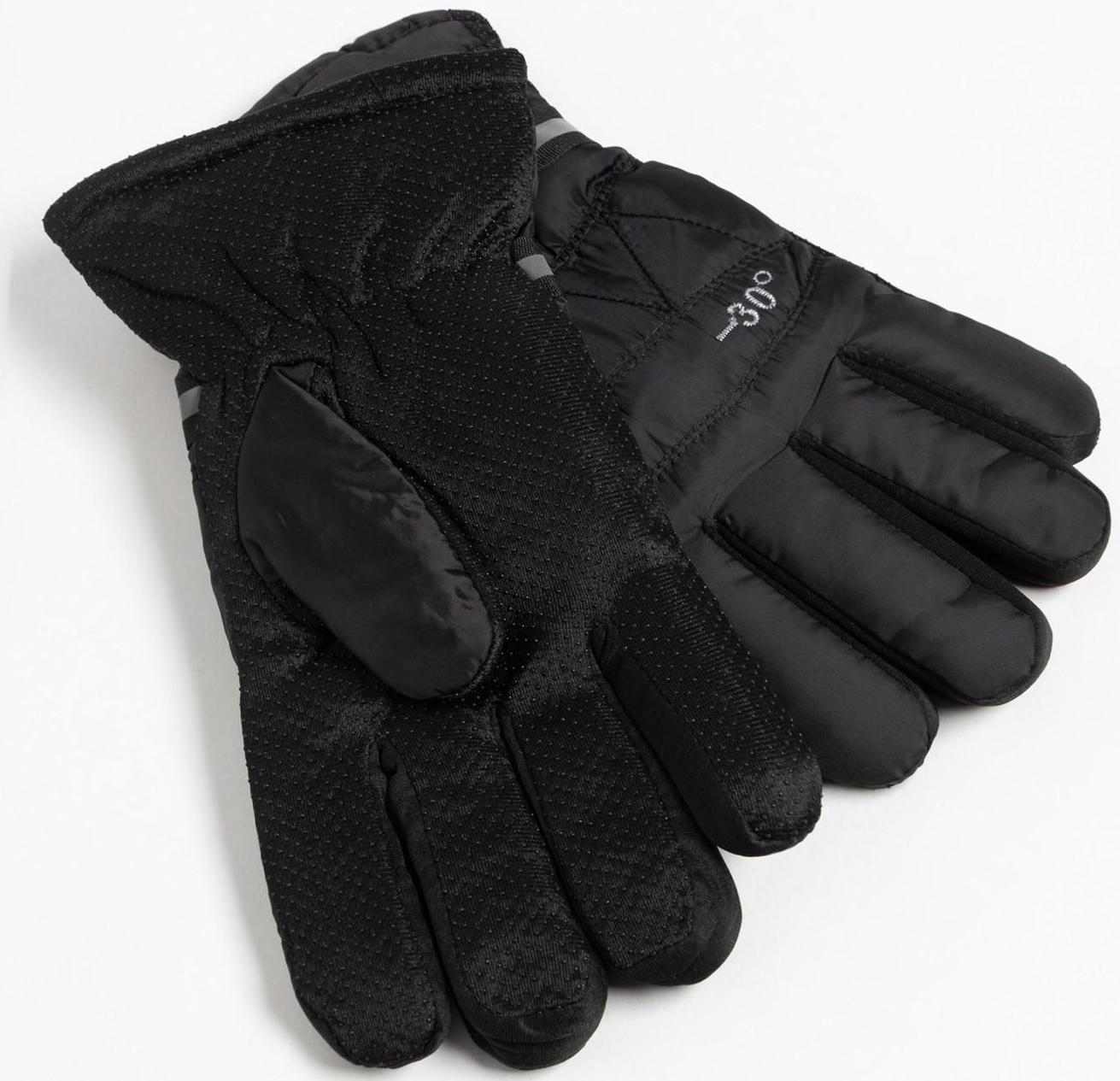 Перчатки мужские непромокаемые, цвет чёрный, размер 12 (25-30 см)