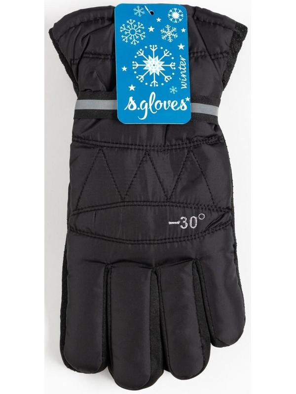 Перчатки мужские непромокаемые, цвет чёрный, размер 12 (25-30 см)