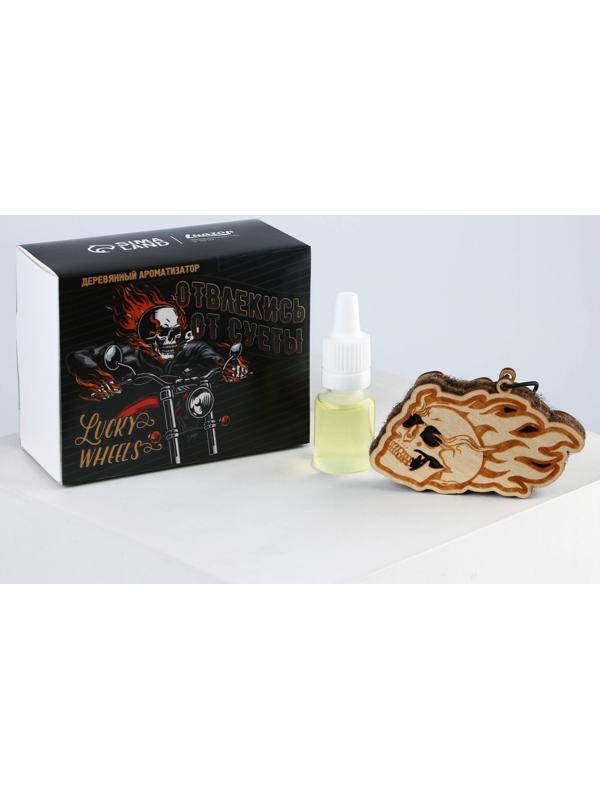 Набор «Отвлекись от суеты», подвеска деревянная с пропиткой и ароматизатор, 10 мл