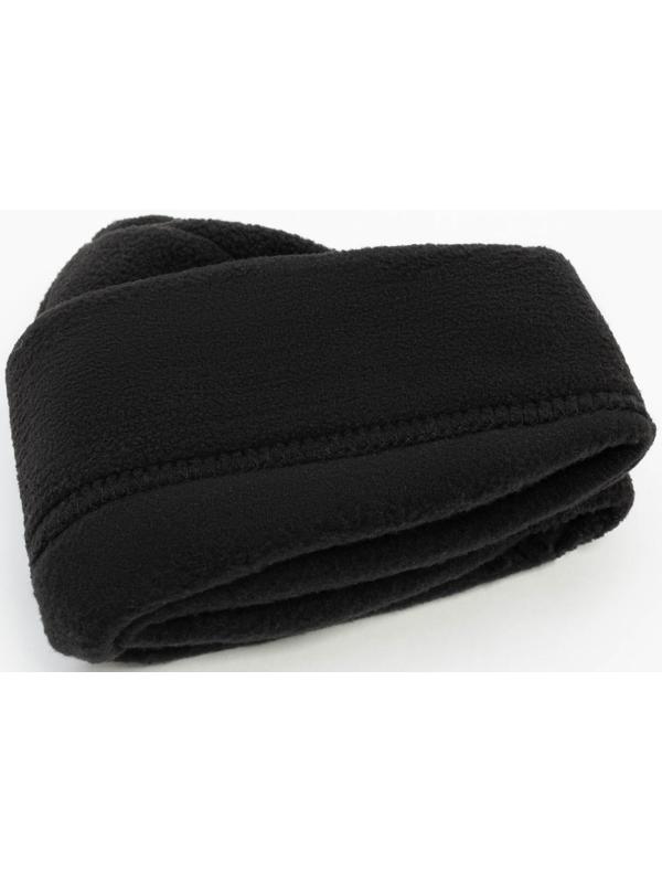 Шапка/подшлемник утепленный, флисовый, цвет чёрный, размер 56-58