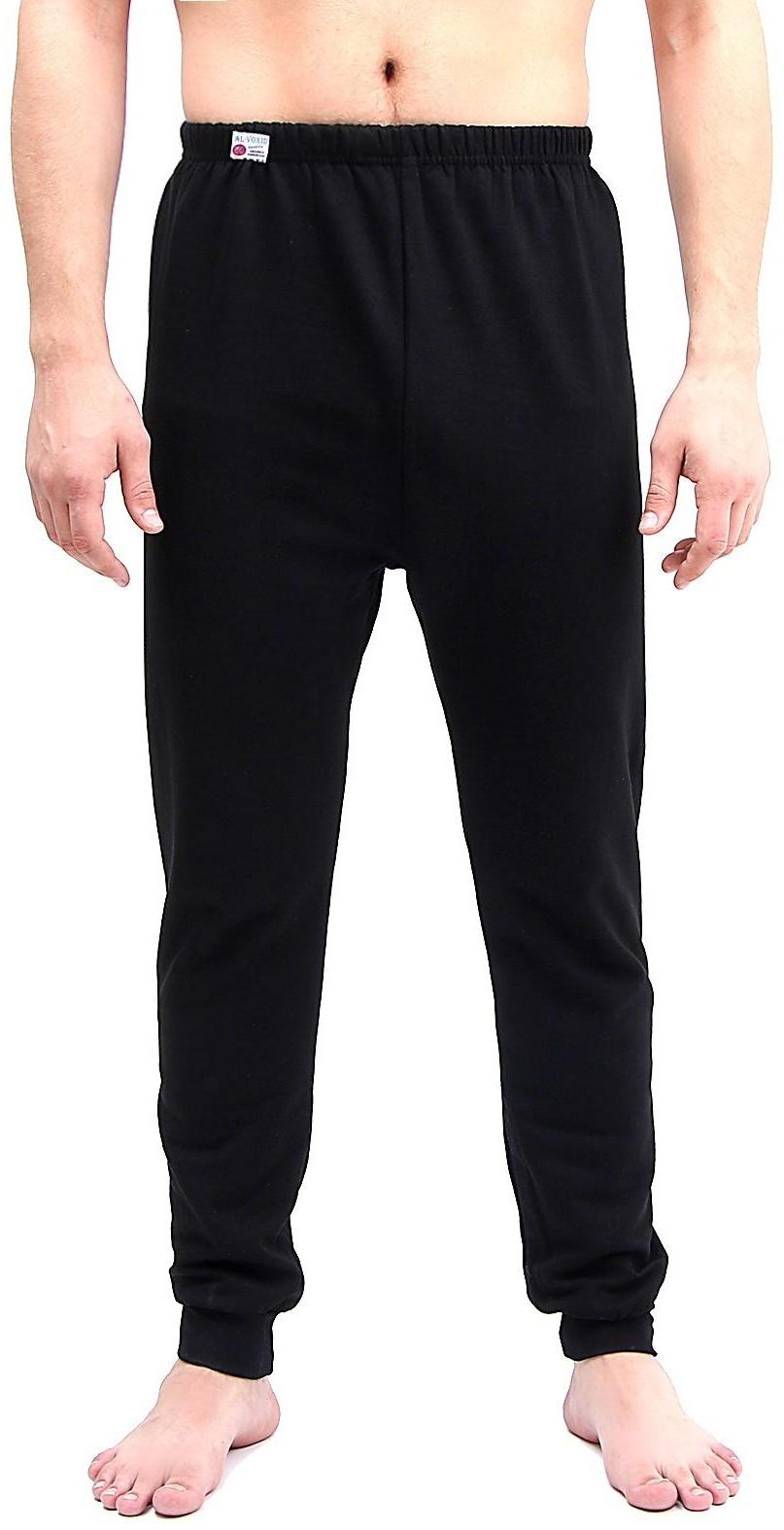 Кальсоны мужские, хлопок, цвет чёрный, р. 54, рост 176 см