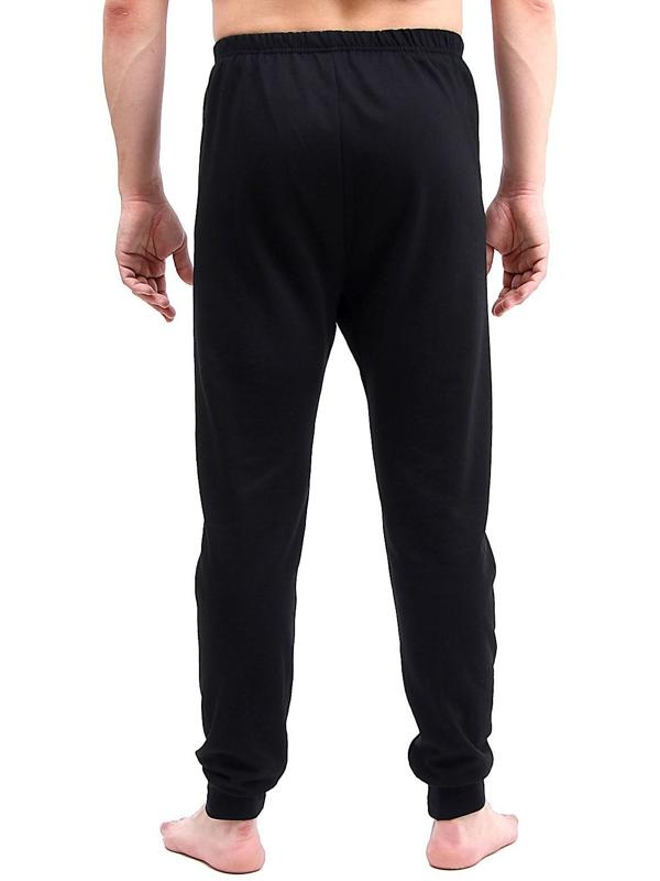 Кальсоны мужские, хлопок, цвет чёрный, р. 54, рост 176 см