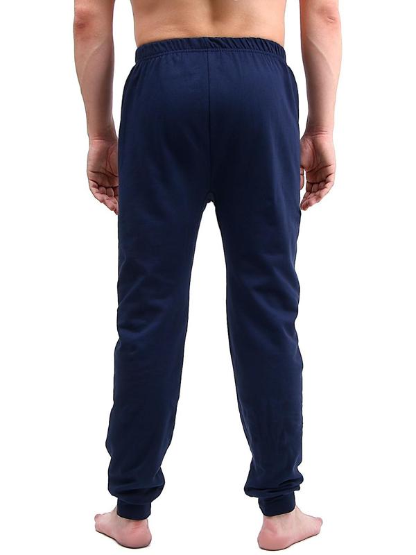 Кальсоны мужские, хлопок, цвет синий, р. 48, рост 176 см