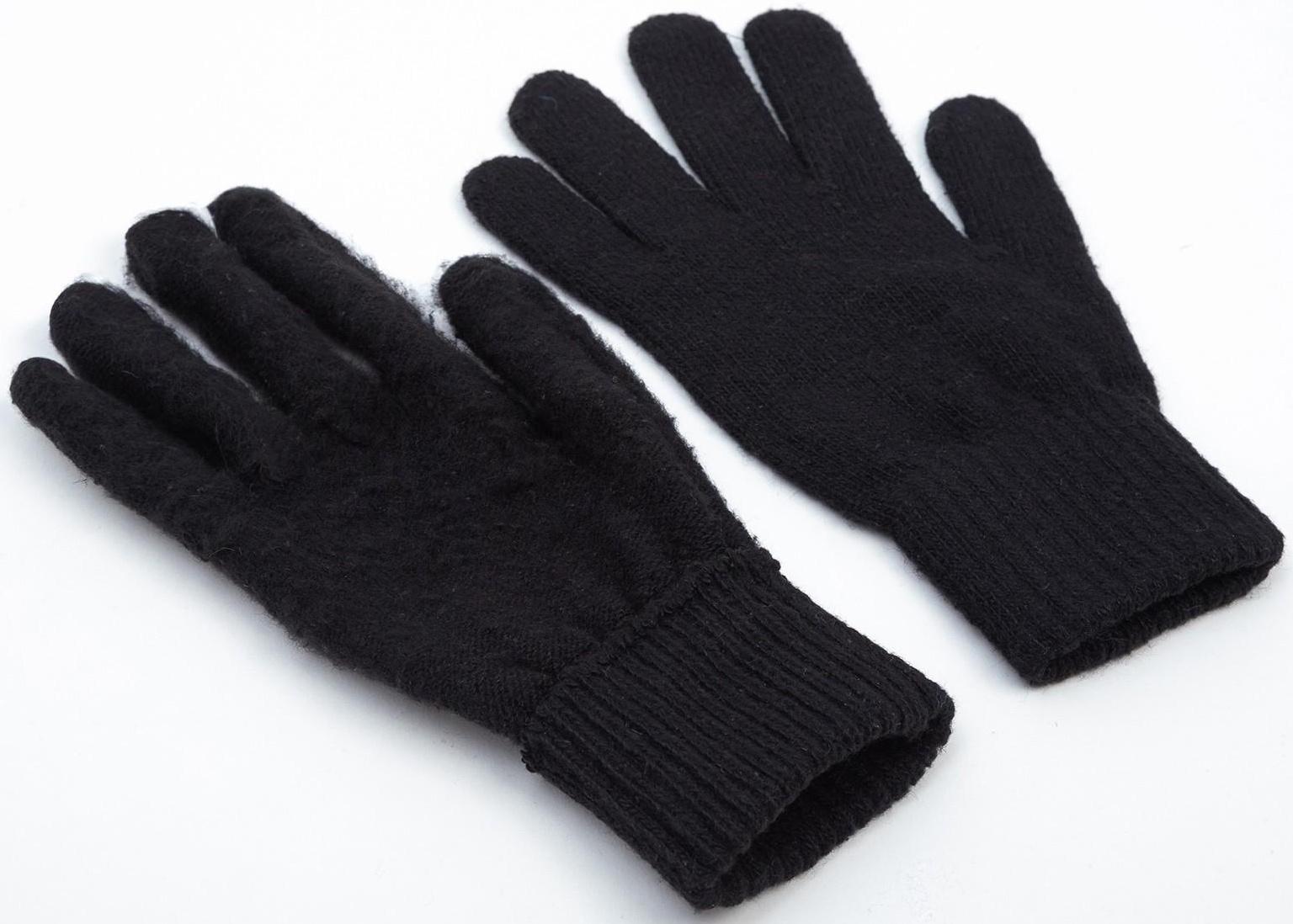 Перчатки мужские Collorista, цв.черный, р-р 8