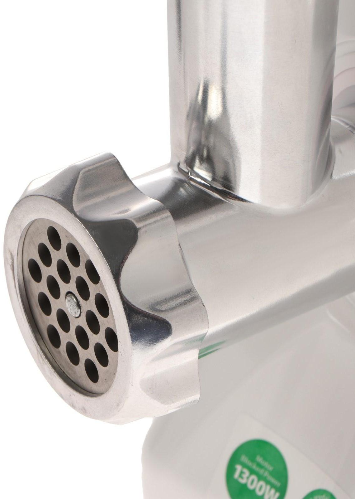 Мясорубка Zelmer ZMM2853B, 1300 Вт, 1.5 кг/мин, 4 насадки, белая