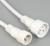 Удлинитель для гирлянд УМС, 3W, 300 см, белая нить, 220 В